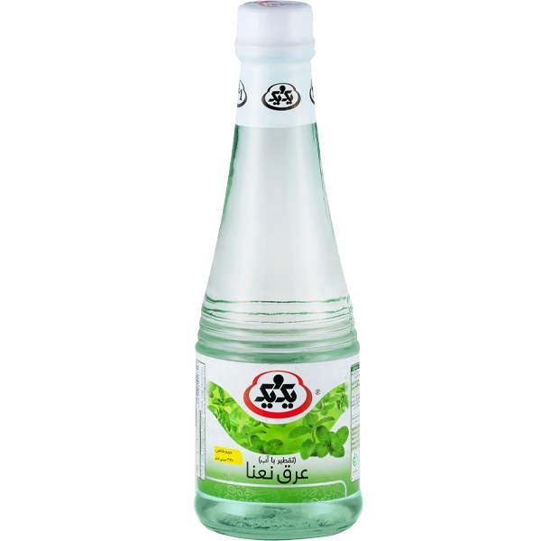 عرق نعنا شیشه 320 میلی لیتر یک و یک