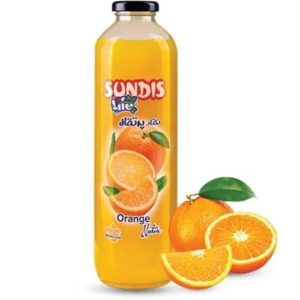آبمیوه پرتغال شیشه 800 سی سی ساندیس لایف